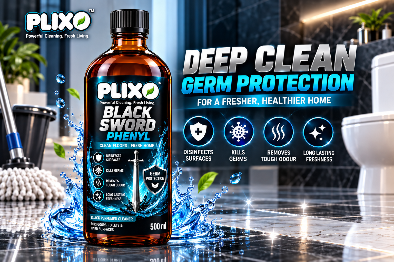 PLIXO Black Phenyl 500 ml