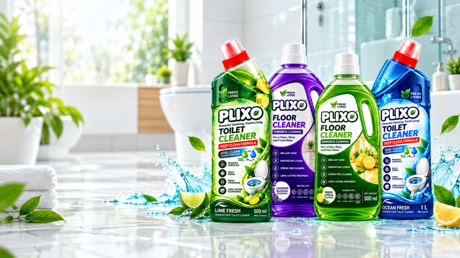 PLIXO cleaning products for home care